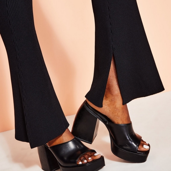 Ribbed Legging Pants - Picture 4 of 8